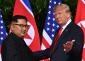 During his first term, Donald Trump had a rare series of meetings with North Korean  leader Kim Jong Un. ©AFP