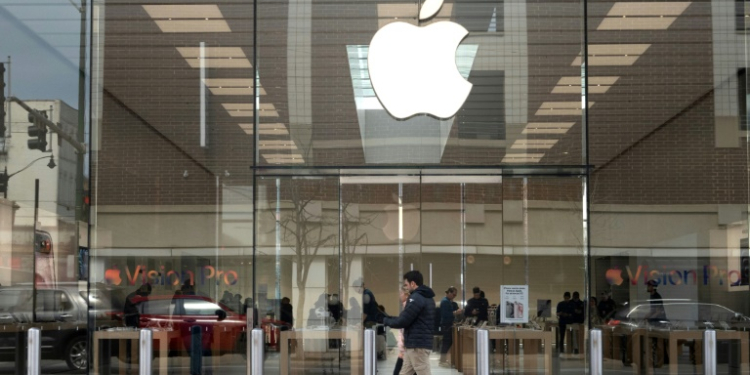 Apple has made user privacy a cornerstone of its brand image. ©AFP