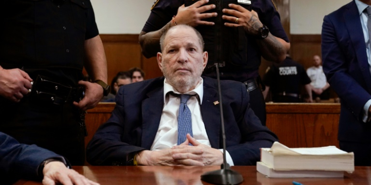 Harvey Weinstein attends a hearing ahead of his retrial in New York on January 29, 2025. ©AFP