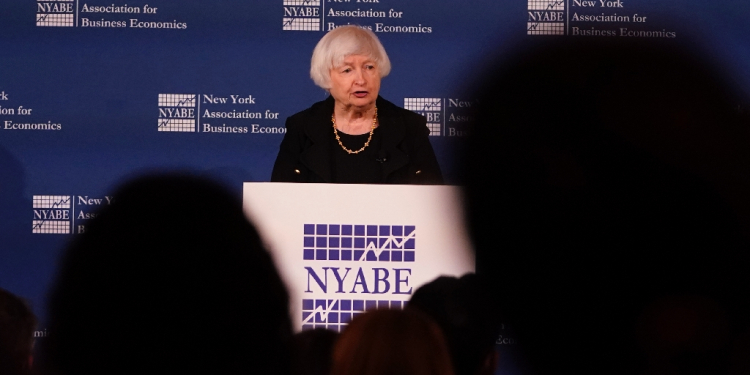 US Treasury Secretary Janet Yellen said the country's projected fiscal path under current policies is not sustainable / ©AFP