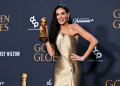 Demi Moore said she had long been dismissed as a 'popcorn actress' and had never 'won anything as an actor' before. ©AFP