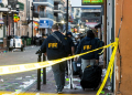 FBI investigators scour the New Orleans scene of a mass casualty attack by a man in a Ford pickup truck, who drove into a New Year's crowd. ©AFP