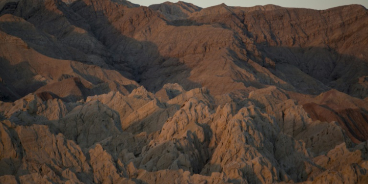 The Mecca Hills will be part of the new Chuckwalla National Monument that Joe Biden is set to proclaim, as he looks to cement his environmental legacy in the last few days of his presidency. ©AFP