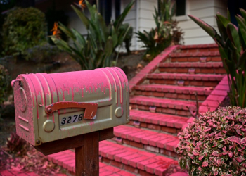 Red and pink flame retardant is giving fire-ravaged Los Angeles a slightly surreal aspect -- but how safe is it?. ©AFP