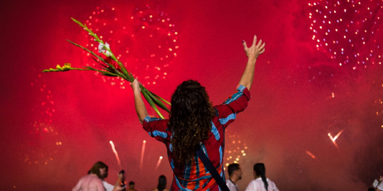 As many as 2.5 million people saw in the new year on Rio de Janeiro's Copacabana Beach / ©AFP