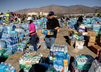 A donation center in Los Angeles has been forced to move to three different locations as it outgrew its surrounds each time. ©AFP