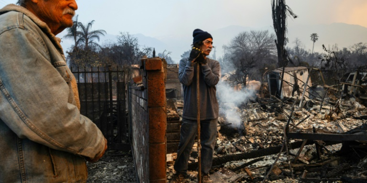 Some people want to go and find out if their homes survived, others want to pick up necessities that they left behind when they fled. ©AFP