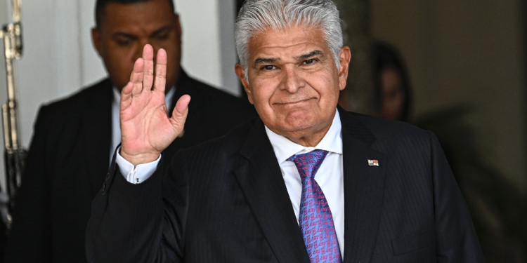 Panama's President Jose Raul Mulino  insists ownership of the Panama Canal is not open to negotiation / ©AFP