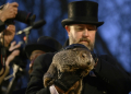 Groundhog Day is a major yearly event in Gobbler's Knob in Punxsutawney, Pennsylvania. ©AFP