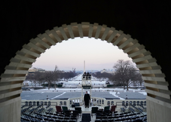 A dress rehearsal is held at the US Capitol ahead of the inauguration of US President-elect Donald Trump / ©AFP