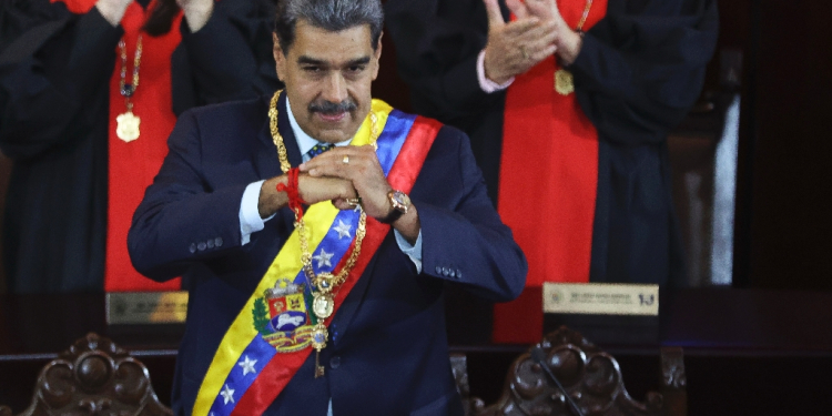 Venezuelan President Nicolas Maduro is serving a third six-year term widely considered as illegitimate after flawed elections  / ©AFP