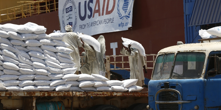 USAID which distributes aid around the globe faces being shut down by President Donald Trump / ©AFP