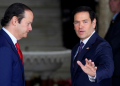 Marco Rubio made his first trip as secretary of state to Panama. ©AFP